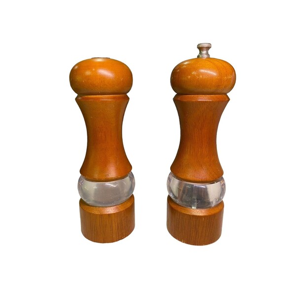 Olde Thompson Pepper Mill & Salt Shaker Dover Walnut - Since 1944, 7.5" - Picture 10 of 10